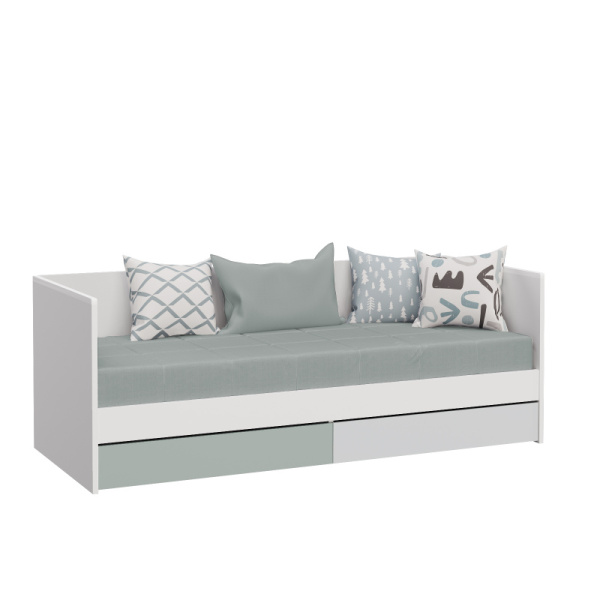 Кровать односпальная SMARTY WHITE