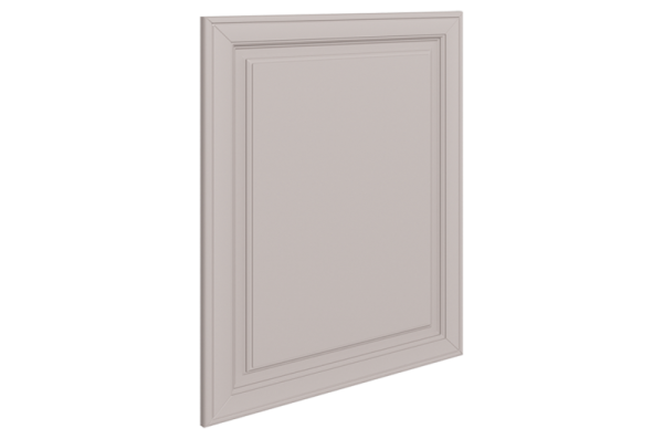 Мишель Дверь (Декор) L551 Шкаф рабочий (эмаль) кофейный