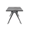 Стол раскладной Асти (160+40+40), керамика глянцевая Italian Light Grey
