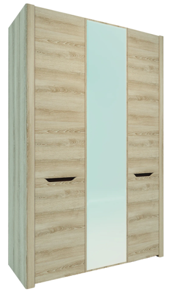 Афина Мод.А11 Шкаф для одежды Таормина Ясень Таормина/Венге