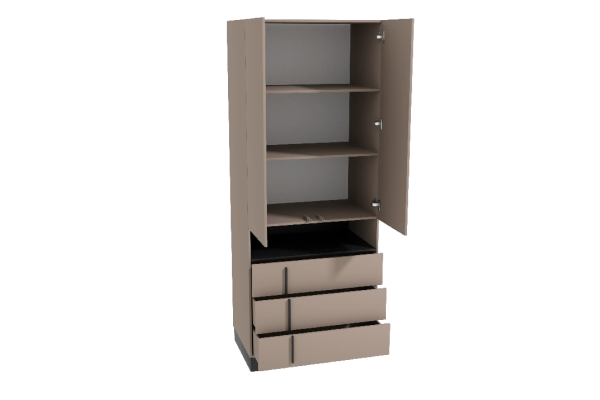 МАРИЯ ШО-02/3 2300 шкаф для одежды