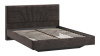 Кровать без ПМ «Пандора» Тип 1 (без подъемного механизма) Велюр Brut Chocolate 17