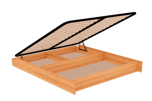 Основание кровати с бельевым ящиком БИЗ27в Дуб Ривьера