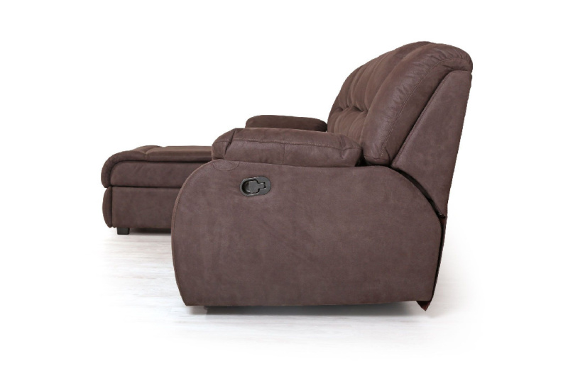 Ридберг диван с шезлонгом и реклайнером (Ридберг 2)