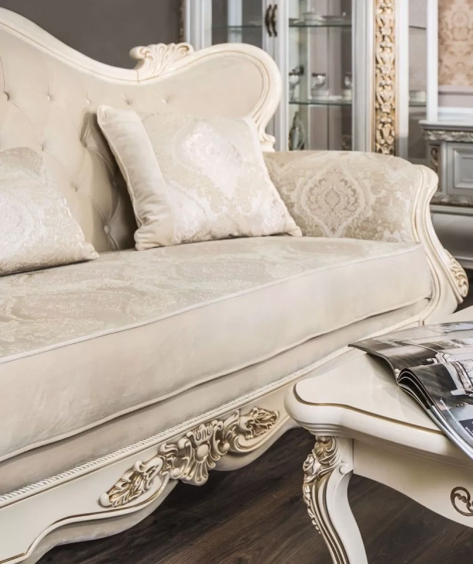 Диван Джоконда крем глянец