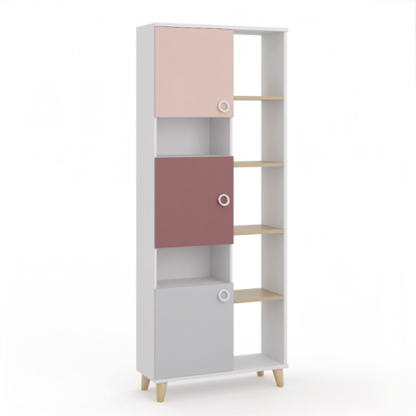 Шкаф книжный SMARTY PINK