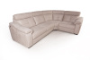 Бостон NEW диван-кровать угловой замша бежевый