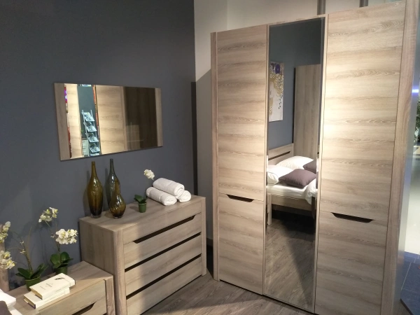 Афина Мод.А11 Шкаф для одежды Таормина Ясень Таормина/Венге