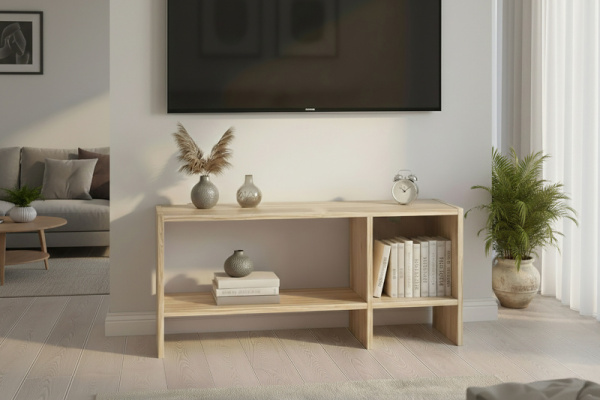 Тумба под телевизор 90х30х40 см напольная Теви