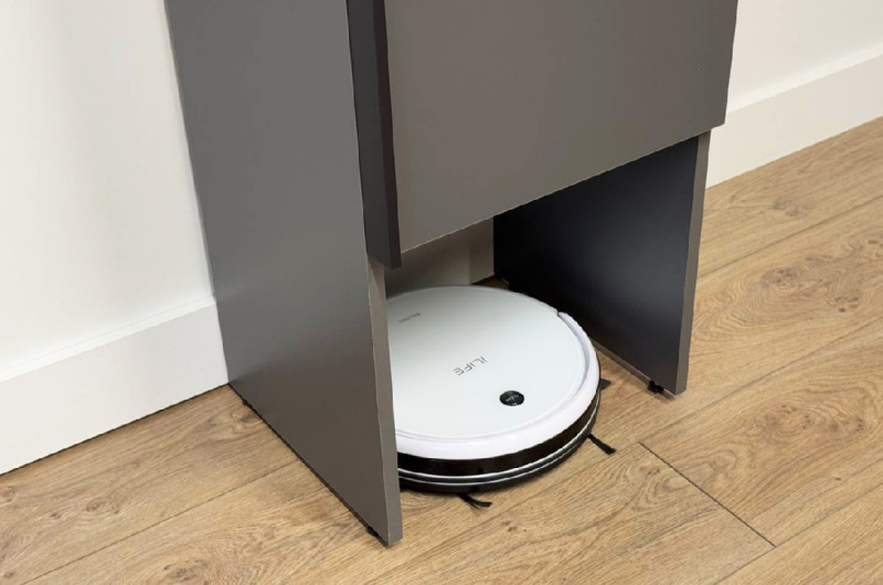 Баско Шкаф однодверный L400 графит