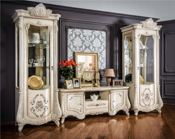 Гостиная Марселла крем корень глянец