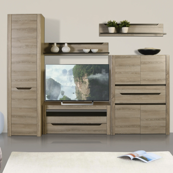 Гостиная Афина 1 Ясень Таормина/Венге