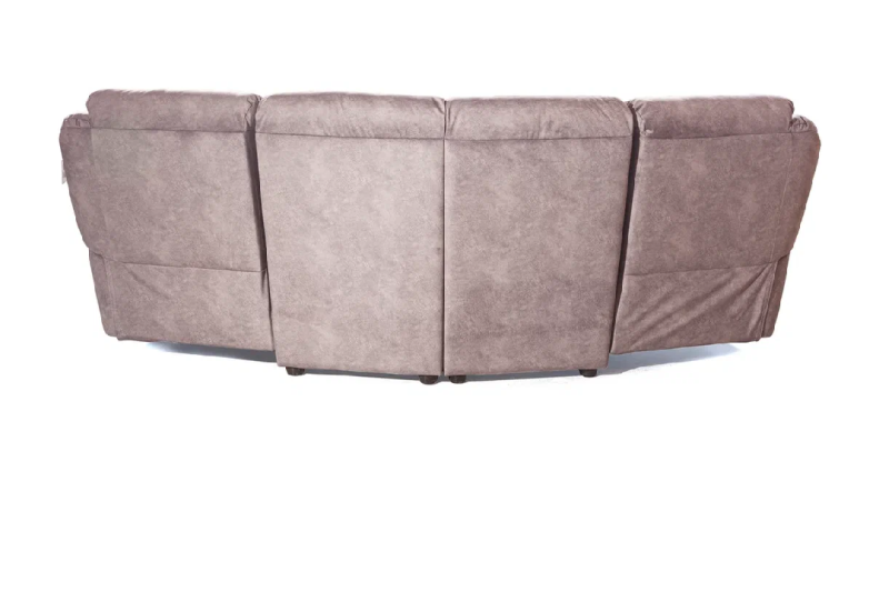 Сан-Ремо диван трехместный, 2 реклайнера, велюр Felicita