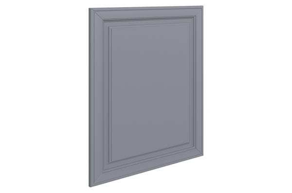 Мишель Дверь (Декор) L551 Шкаф рабочий (эмаль) серый