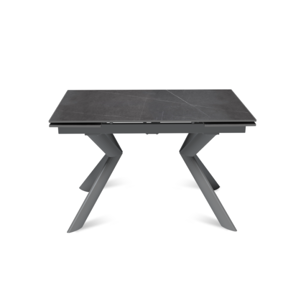 Стол раскладной Bridge (120+30+30), керамика матовая Armani Grey