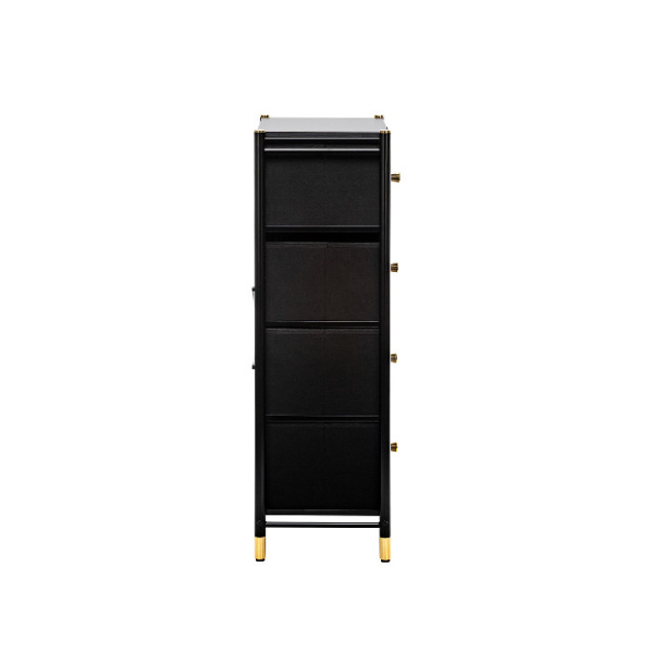 Комод Leset Хайди 9 ящиков Чёрный Чёрный Чёрный