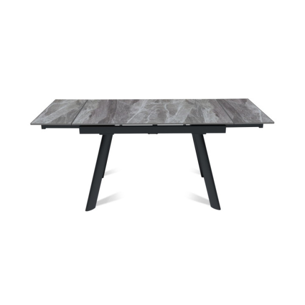 Стол раскладной Stone (120+30+30), керамика глянцевая Italian Light Grey