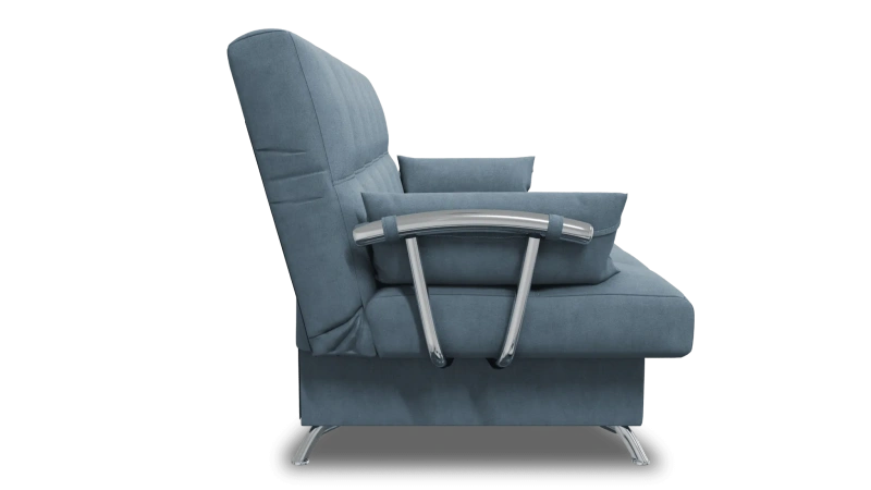 Диван "Финка с хромированными боковинами"