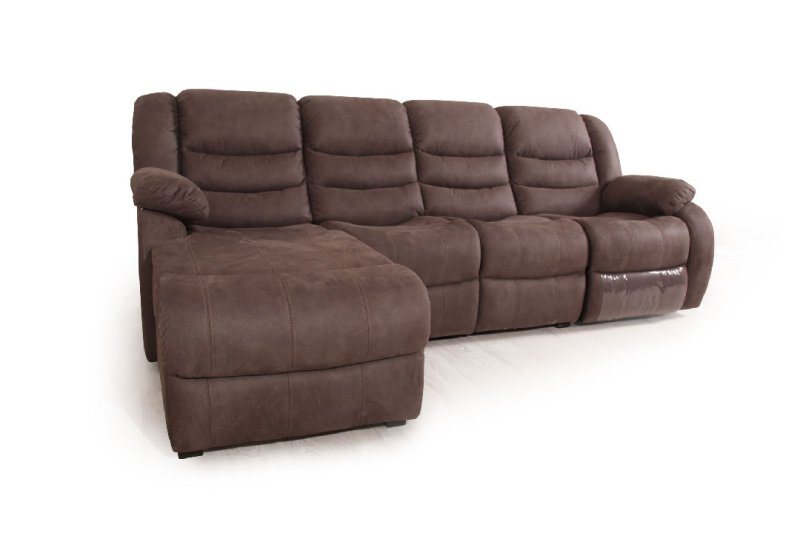 Ридберг диван с шезлонгом и реклайнером (Ридберг 2)