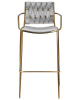 Стул барный DOBRIN MILLER GOLD