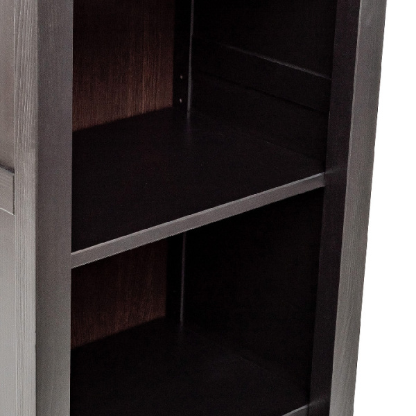 Leset Стеллаж "Мира" 490 (Стеллаж 490) Чёрный