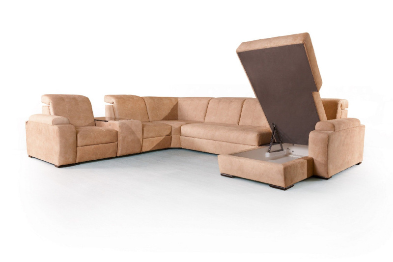 Бруно диван-кровать угловой с шезлонгом