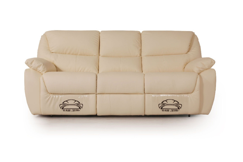 Валенсия-01 диван трехместный, 2 механизма "эл.реклайнер" искусственная кожа