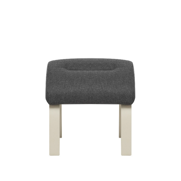 Пуф Leset Лион универсальный Слоновая кость Malmo 95 (темно-серый)
