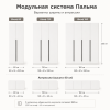 Шкаф Пальма 160 Белый