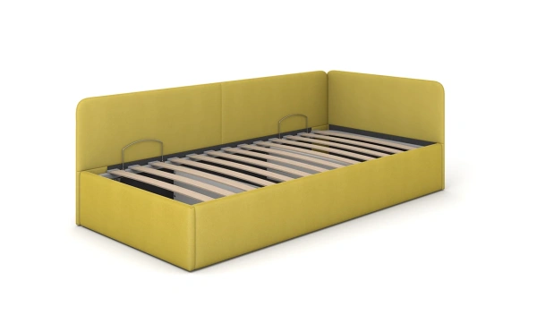 Кровать Ариэль 90×200 — Newtone yellow — с подъёмным механизмом