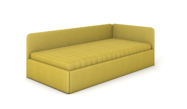 Кровать Дебра 90×200 — Newtone yellow — с подъёмным механизмом